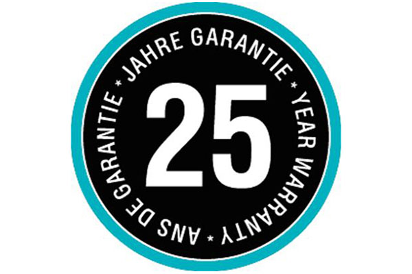 25 años de garantía